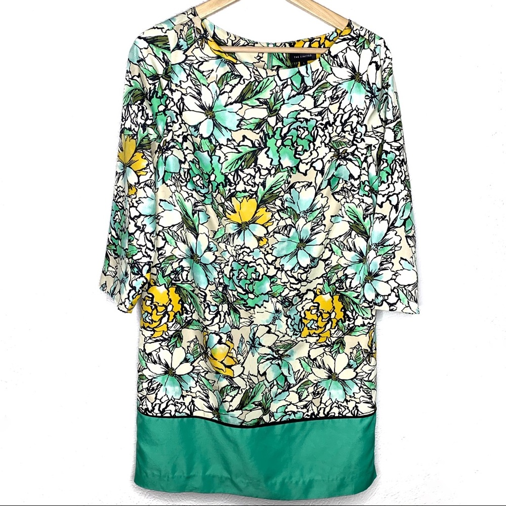 The Limited Floral Print Shift Dress